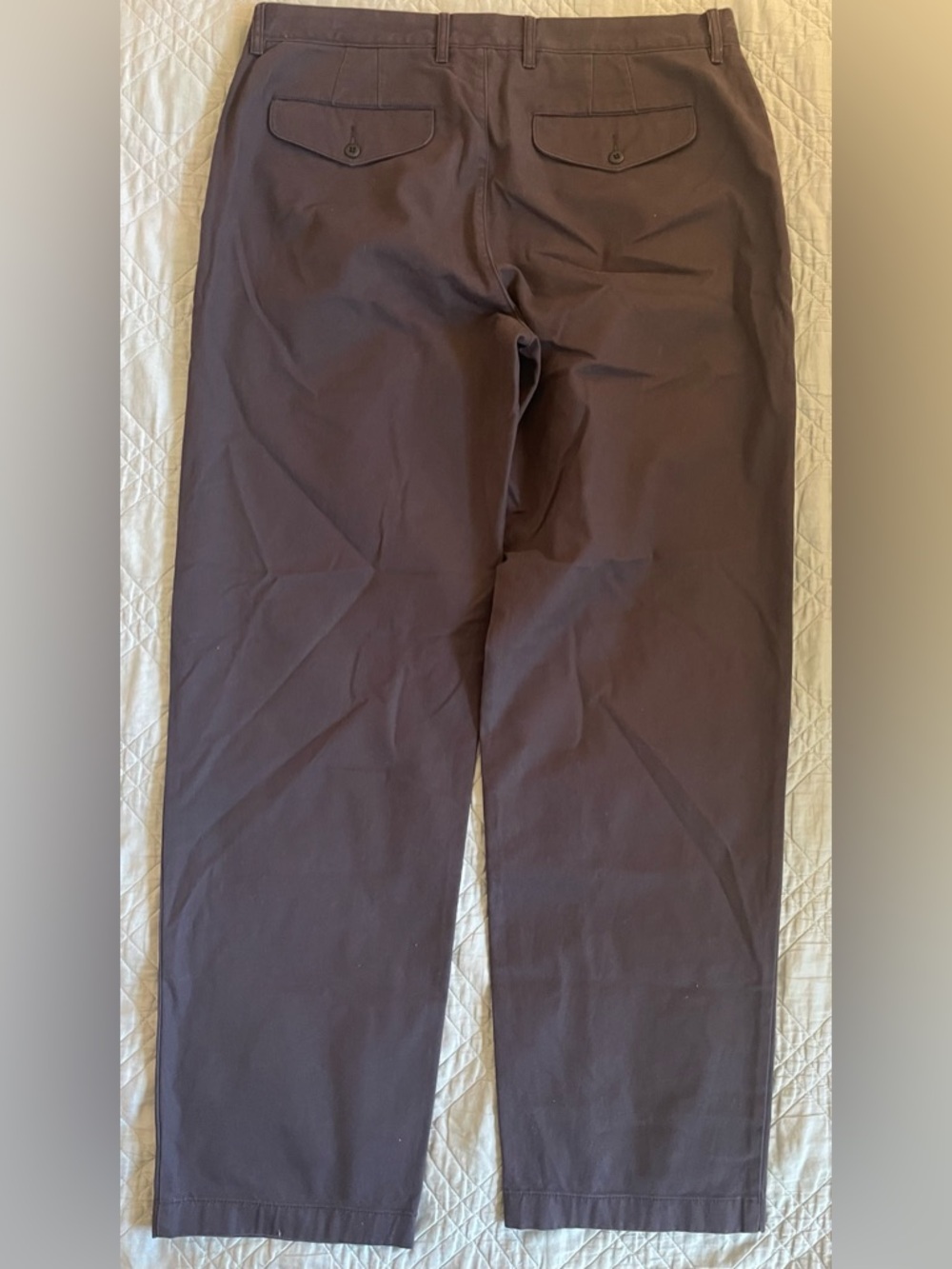 J. CREW Classic chino pant in Dusty Wine Size 36 NWT $98 BE611 - Picture 9 of 9